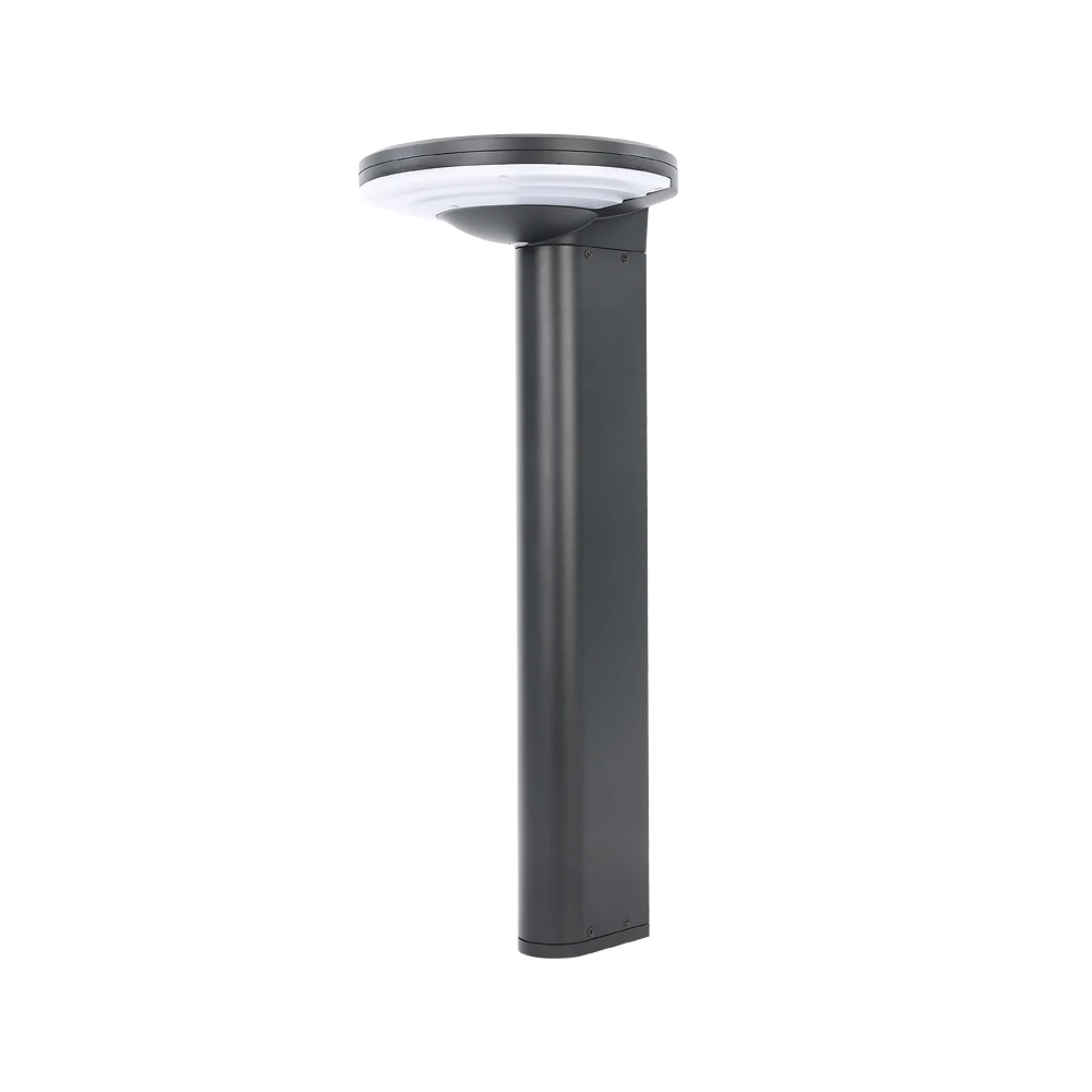 กันน้ำ Die Casting อลูมิเนียม Solar Led Bollard